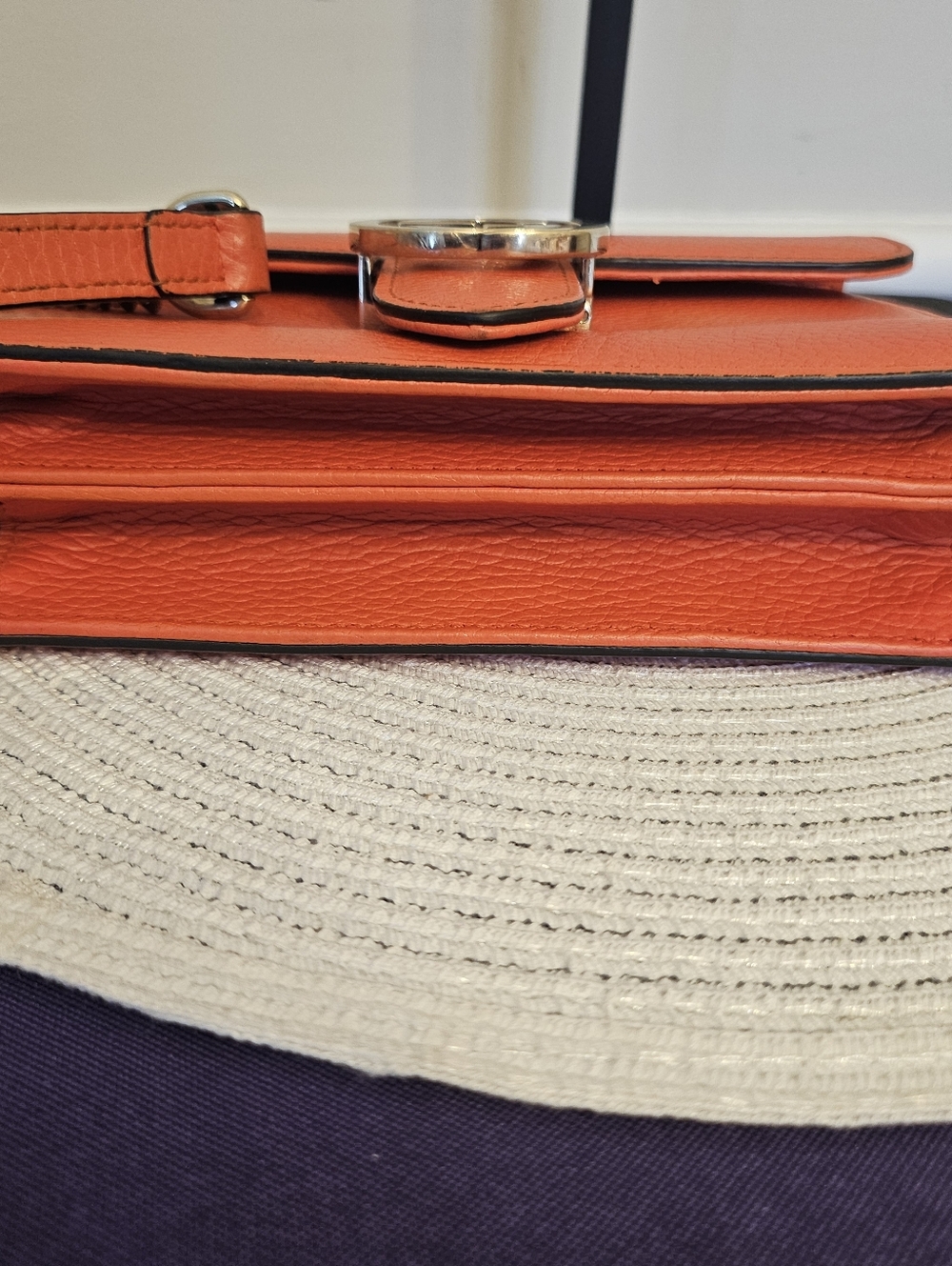 Gucci Interlocking G Dollar Calf Bag - Sun Orange - Picture 7 of 13